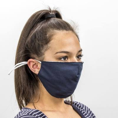 Reusable Fabric Face Mask - navy - SINGLE