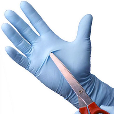 100% Nitrile Procedure Gloves