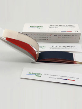Dental Articulating Paper -  RED/BLUE (144 sheets)
