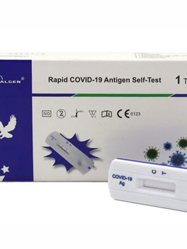 1x Healgen Rapid Antigen Testing Kit for self use