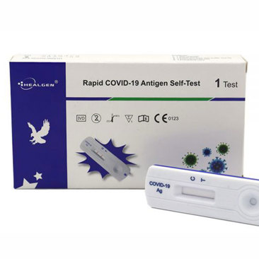 1x Healgen Rapid Antigen Testing Kit for self use